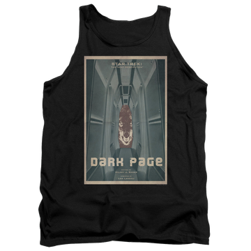 Black men's tank with Star Trek The Next Generation Tng Season 7 Episode 7 graphic
