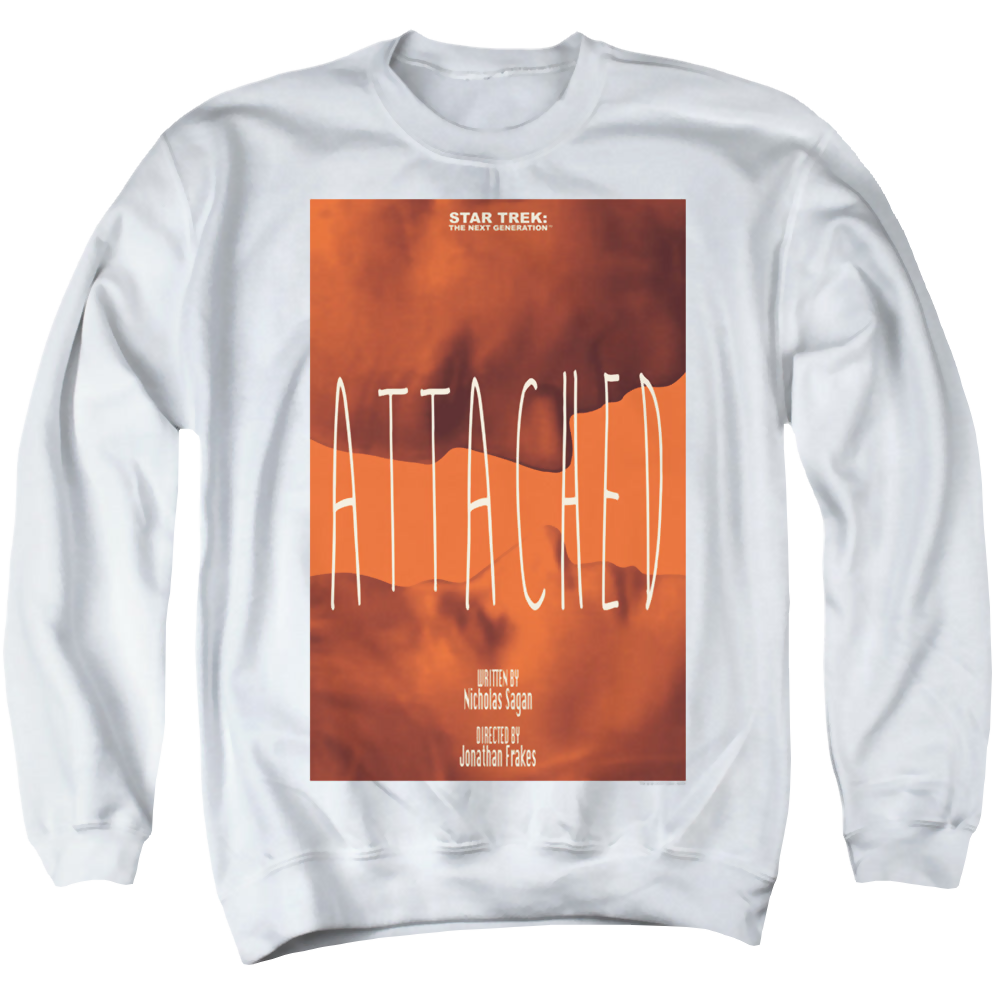 Star Trek The Next Generation Tng S7 Ep8 - Men's Crewneck Sweatshirt Men's Crewneck Sweatshirt Star Trek   