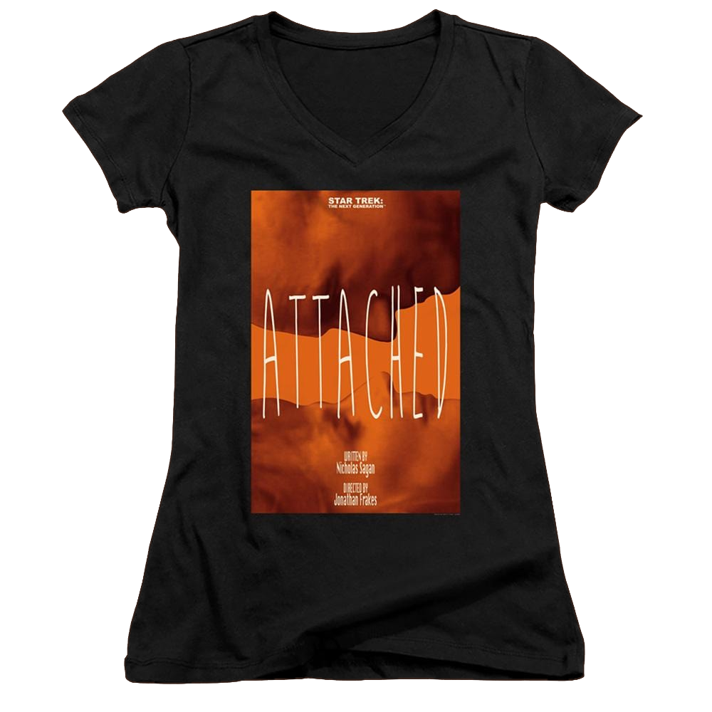 Star Trek The Next Generation Tng Season 7 Episode 8 - Juniors V-Neck T-Shirt Juniors V-Neck T-Shirt Star Trek   