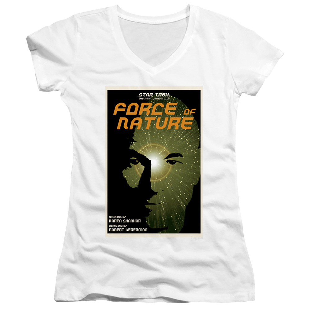 Star Trek The Next Generation Tng Season 7 Episode 9 - Juniors V-Neck T-Shirt Juniors V-Neck T-Shirt Star Trek   
