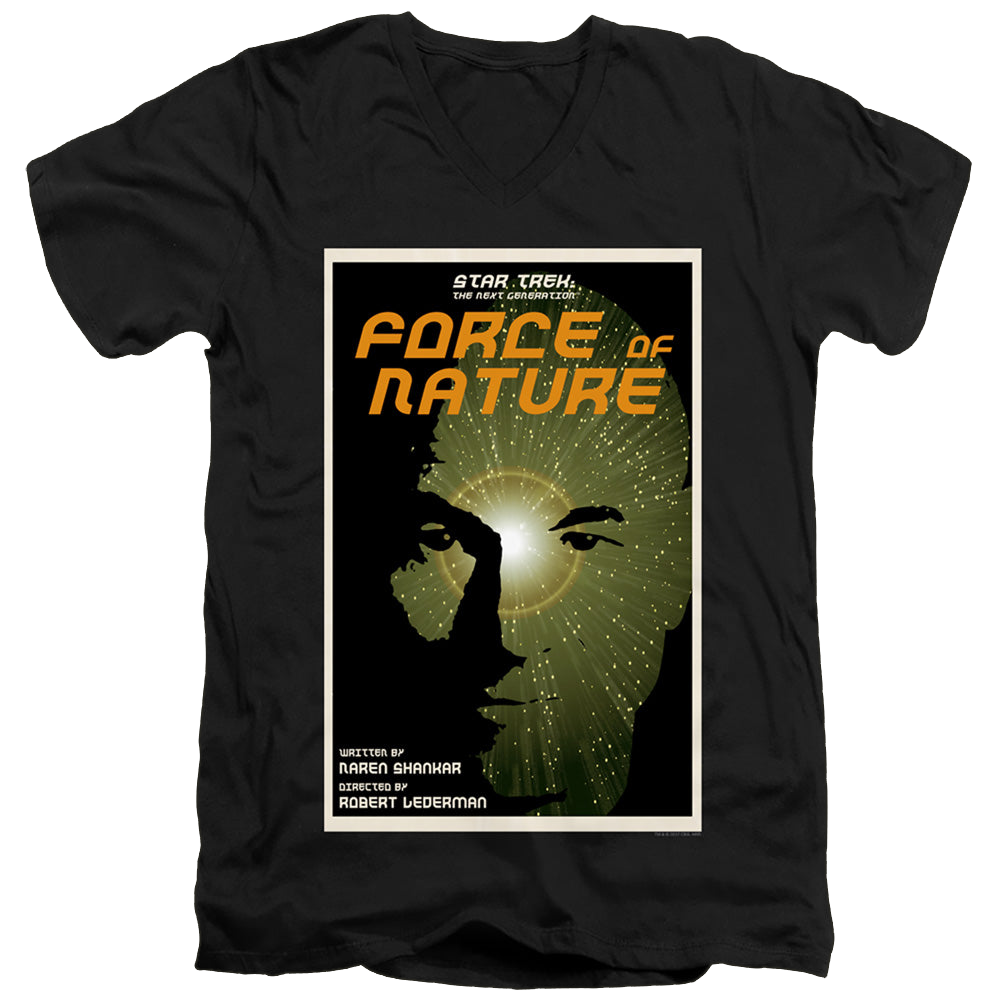 Star Trek The Next Generation Tng Season 7 Episode 9 - Men's V-Neck T-Shirt Men's V-Neck T-Shirt Star Trek   