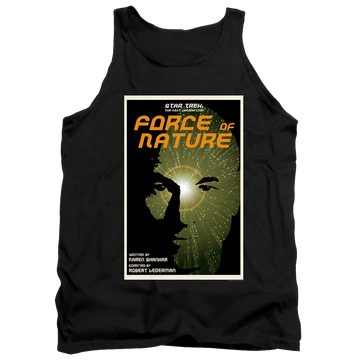 Black men's tank with Star Trek The Next Generation Tng Season 7 Episode 9 graphic