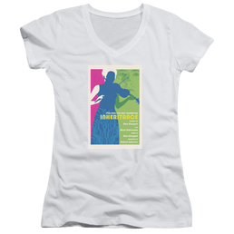 Star Trek The Next Generation Tng Season 7 Episode 10 - Juniors V-Neck T-Shirt Juniors V-Neck T-Shirt Star Trek   