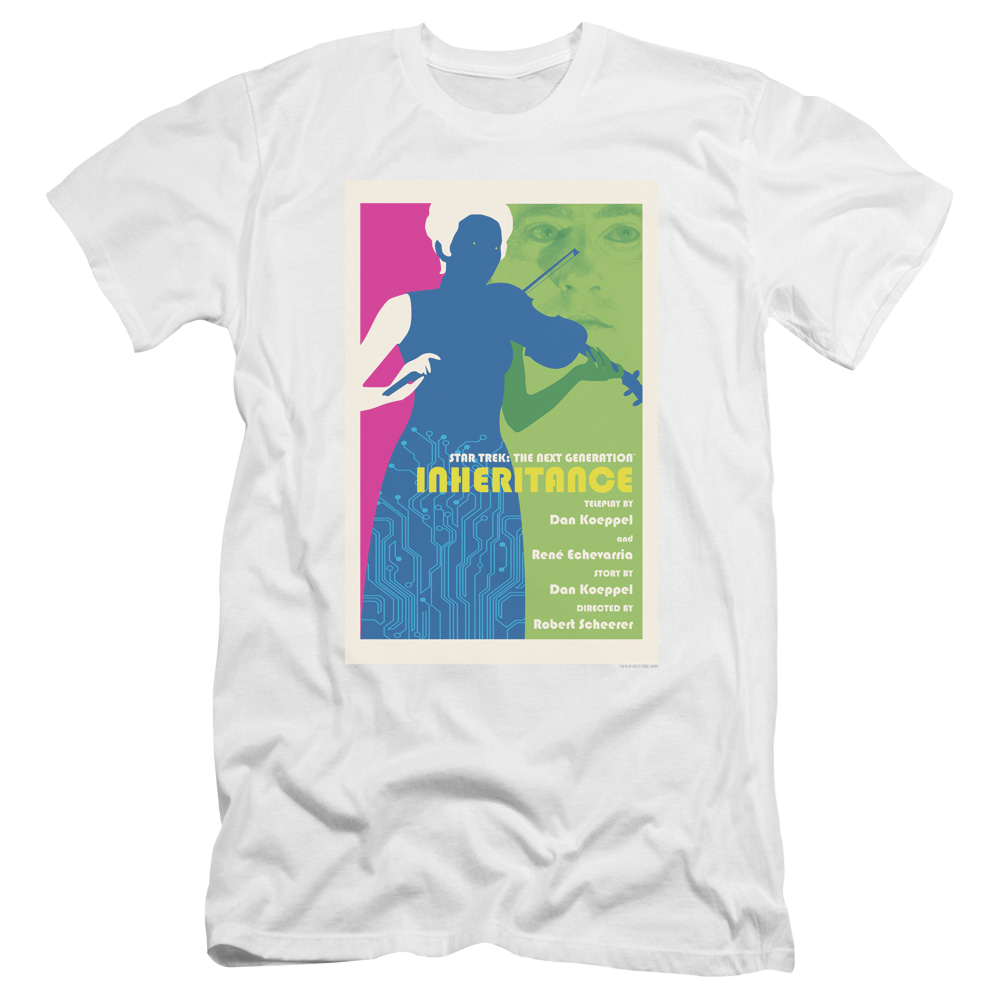 Star Trek The Next Generation Tng Season 7 Episode 10 - Men's Premium Slim Fit T-Shirt Men's Premium Slim Fit T-Shirt Star Trek   
