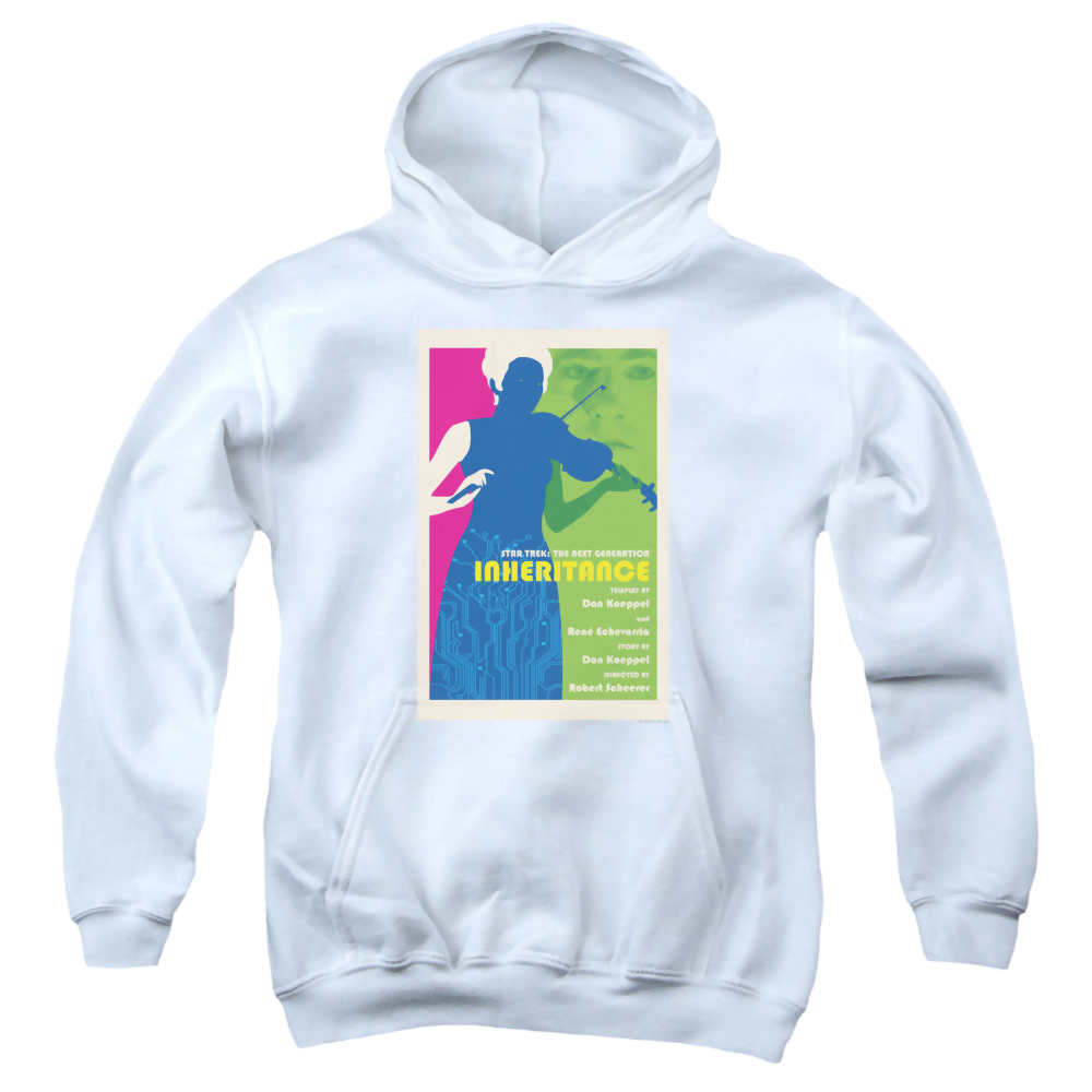 Star Trek The Next Generation Tng Season 7 Episode 10 - Youth Hoodie Youth Hoodie (Ages 8-12) Star Trek   