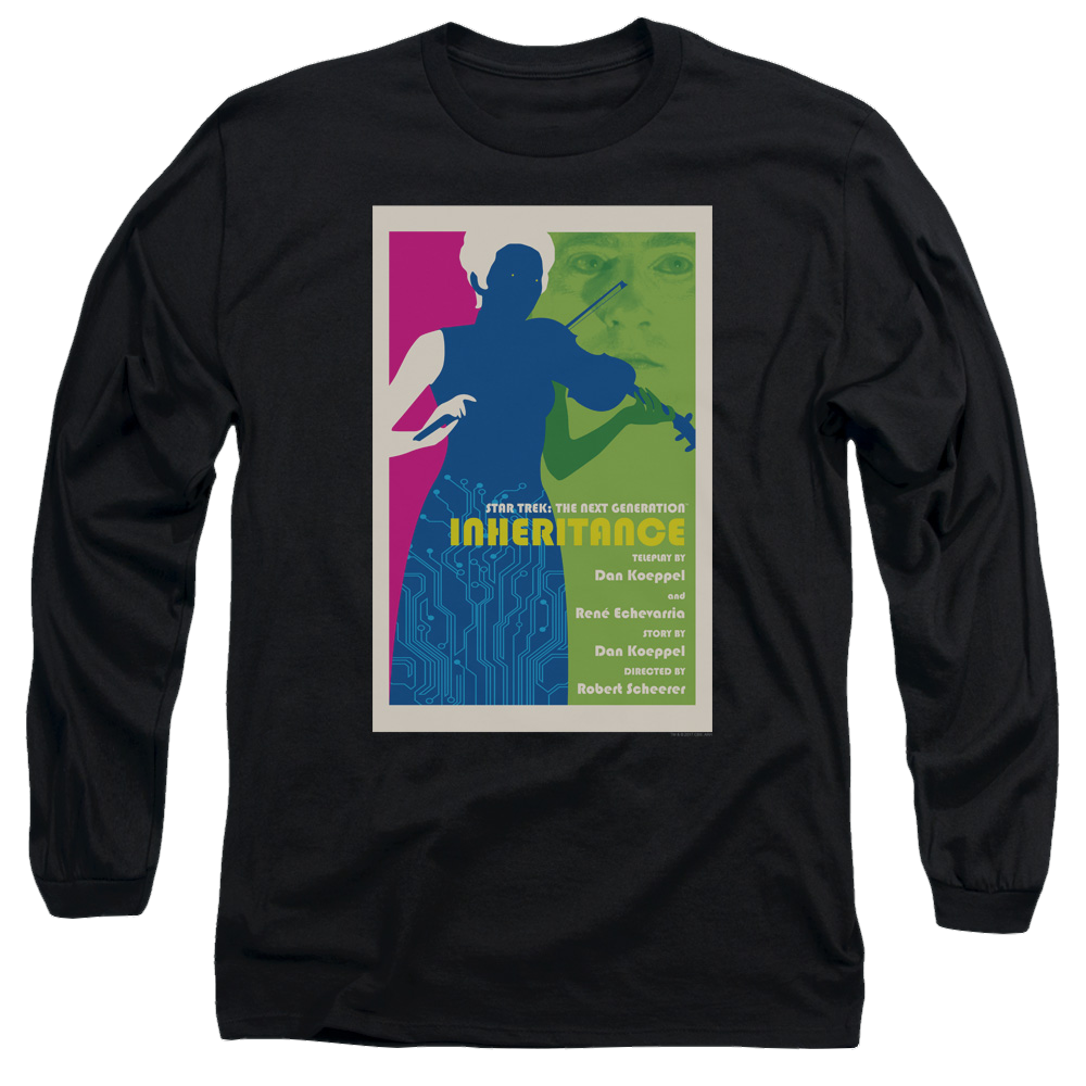 Star Trek The Next Generation Tng S7 Ep10 - Men's Long Sleeve T-Shirt Men's Long Sleeve T-Shirt Star Trek   