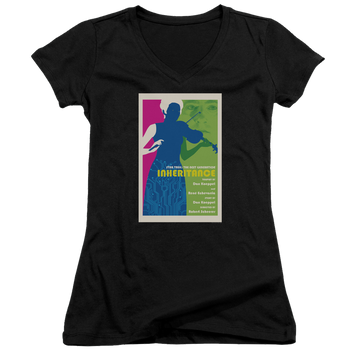 Star Trek The Next Generation Tng Season 7 Episode 10 - Juniors V-Neck T-Shirt Juniors V-Neck T-Shirt Star Trek   