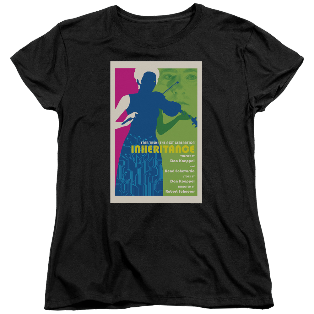 Star Trek The Next Generation Tng Season 7 Episode 10 - Women's T-Shirt Women's T-Shirt Star Trek   
