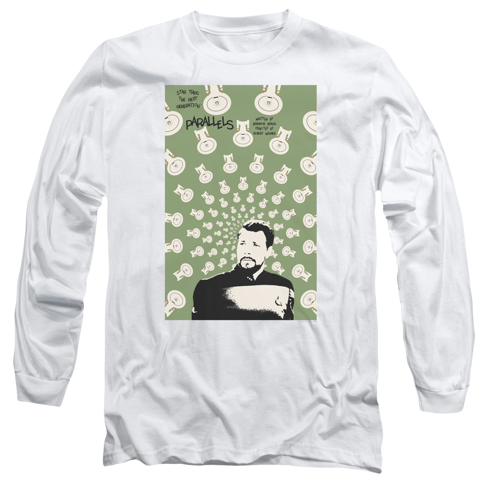 Star Trek The Next Generation Tng S7 Ep11 - Men's Long Sleeve T-Shirt Men's Long Sleeve T-Shirt Star Trek   