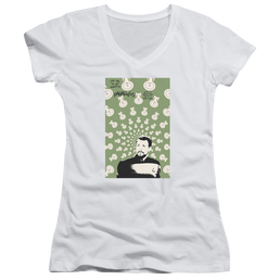 Star Trek The Next Generation Tng Season 7 Episode 11 - Juniors V-Neck T-Shirt Juniors V-Neck T-Shirt Star Trek   