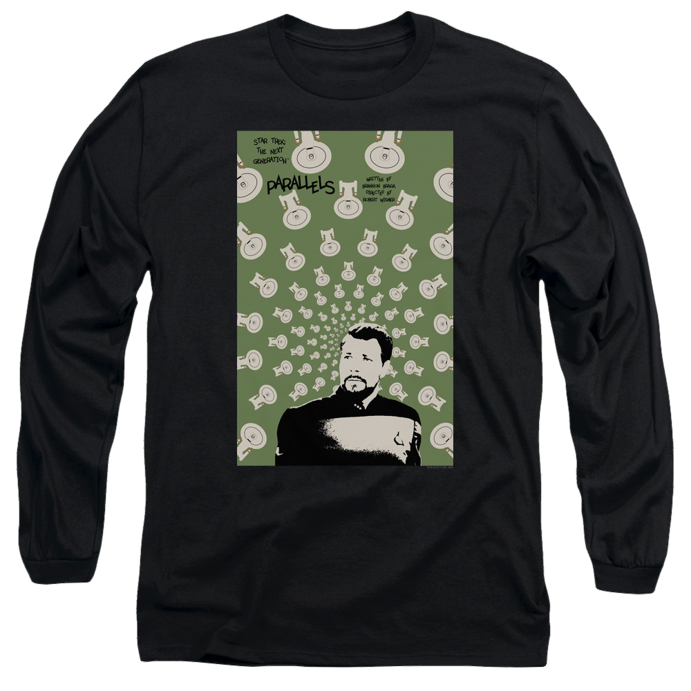 Star Trek The Next Generation Tng S7 Ep11 - Men's Long Sleeve T-Shirt Men's Long Sleeve T-Shirt Star Trek   