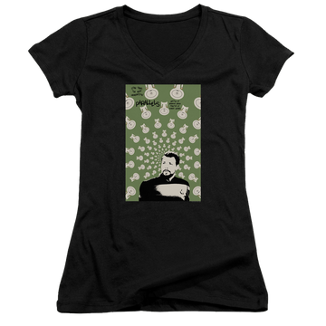 Star Trek The Next Generation Tng Season 7 Episode 11 - Juniors V-Neck T-Shirt Juniors V-Neck T-Shirt Star Trek   