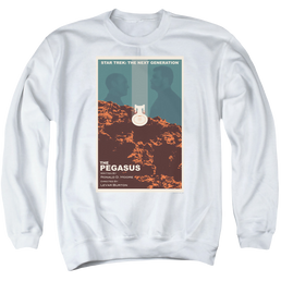 Star Trek The Next Generation Tng S7 Ep12 - Men's Crewneck Sweatshirt Men's Crewneck Sweatshirt Star Trek   