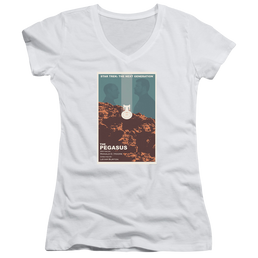 Star Trek The Next Generation Tng Season 7 Episode 12 - Juniors V-Neck T-Shirt Juniors V-Neck T-Shirt Star Trek   