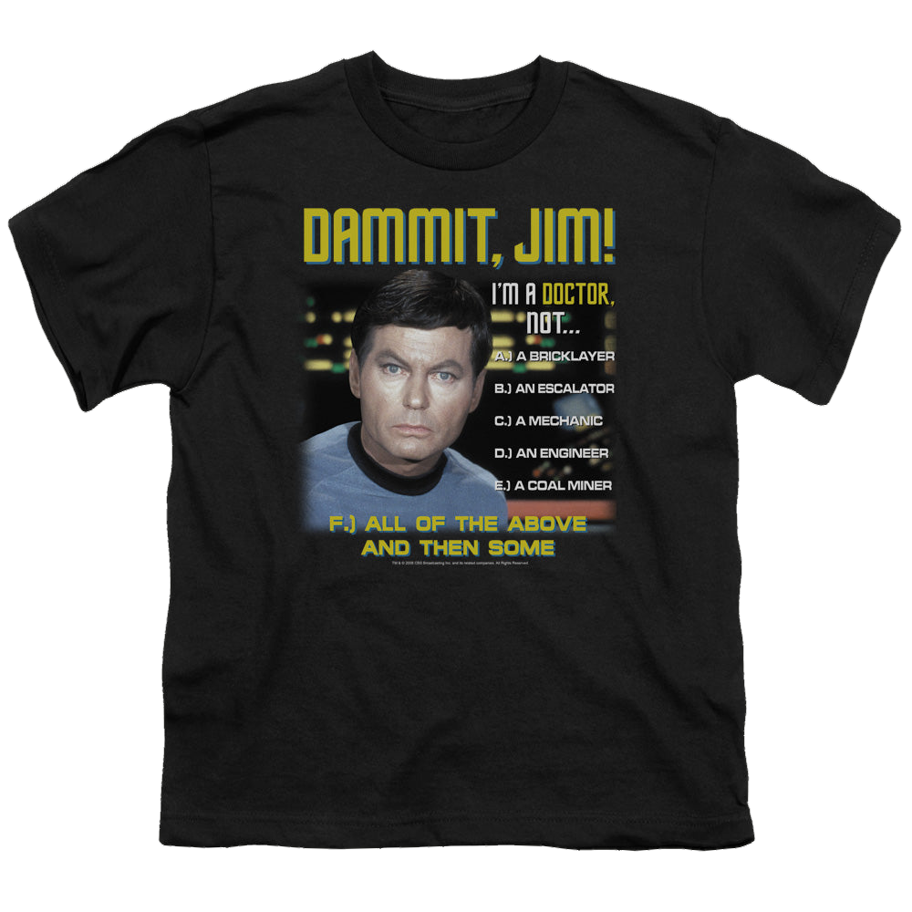 Star Trek The Original Series All Of The Above - Youth T-Shirt Youth T-Shirt (Ages 8-12) Star Trek   