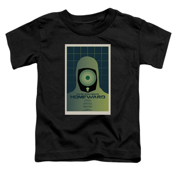 Black toddler t-shirt with Star Trek The Next Generation Tng Season 7 Episode 13 graphic