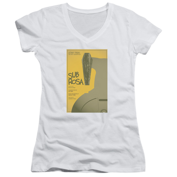 Star Trek The Next Generation Tng Season 7 Episode 14 - Juniors V-Neck T-Shirt Juniors V-Neck T-Shirt Star Trek   