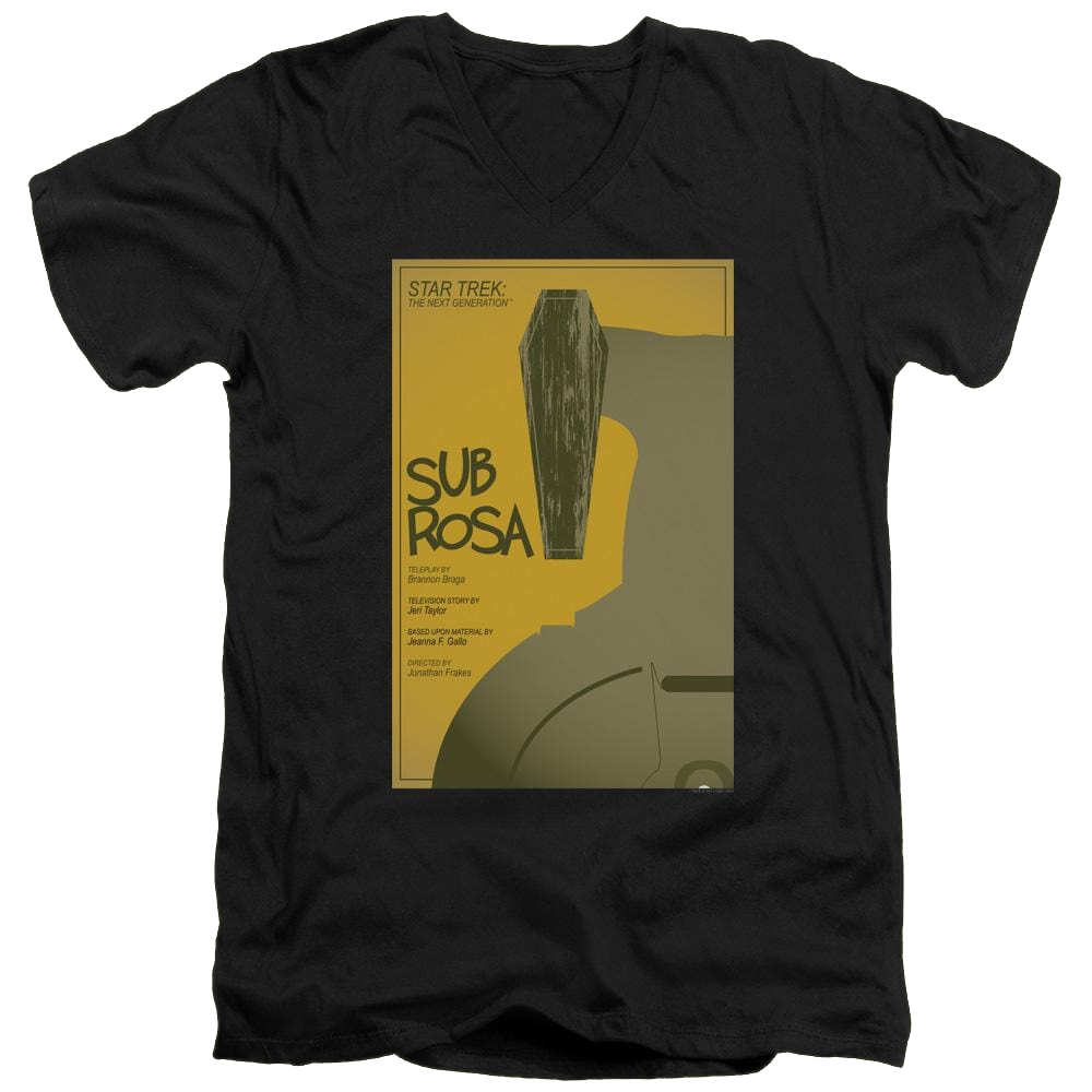 Star Trek The Next Generation Tng Season 7 Episode 14 - Men's V-Neck T-Shirt Men's V-Neck T-Shirt Star Trek   