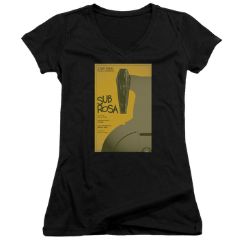Star Trek The Next Generation Tng Season 7 Episode 14 - Juniors V-Neck T-Shirt Juniors V-Neck T-Shirt Star Trek   