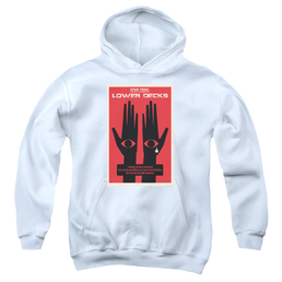 Star Trek The Next Generation Tng Season 7 Episode 15 - Youth Hoodie Youth Hoodie (Ages 8-12) Star Trek   