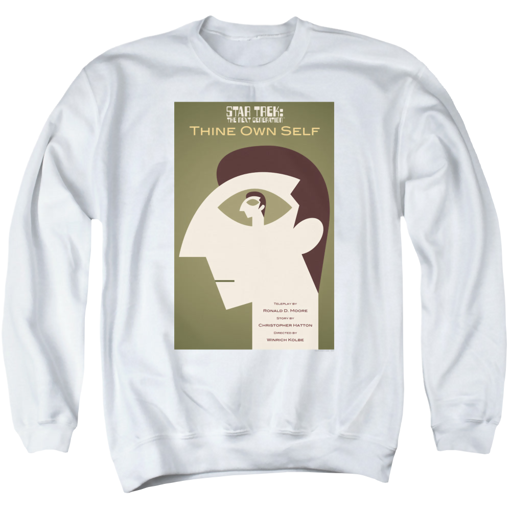 Star Trek The Next Generation Tng S7 Ep16 - Men's Crewneck Sweatshirt Men's Crewneck Sweatshirt Star Trek   