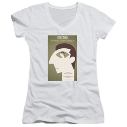 Star Trek The Next Generation Tng Season 7 Episode 16 - Juniors V-Neck T-Shirt Juniors V-Neck T-Shirt Star Trek   