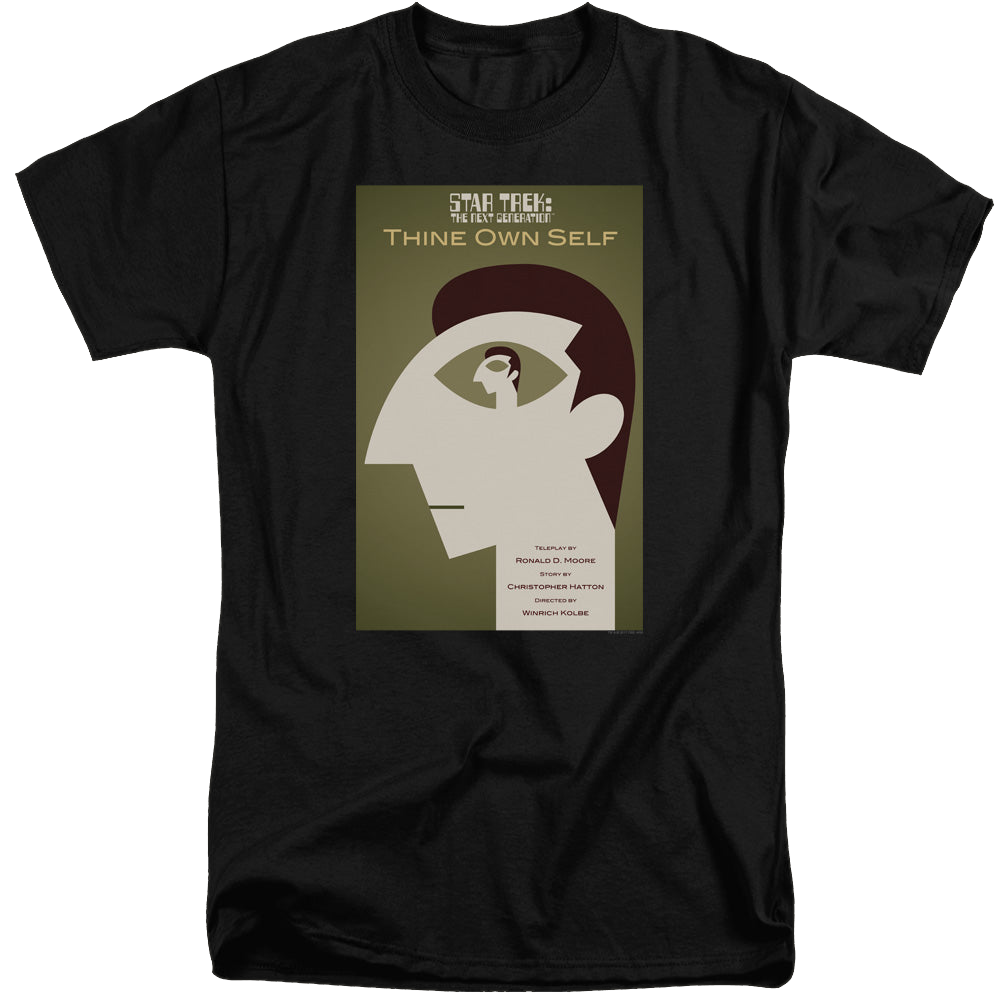 Star Trek The Next Generation Tng Season 7 Episode 16 - Men's Tall Fit T-Shirt Men's Tall Fit T-Shirt Star Trek   