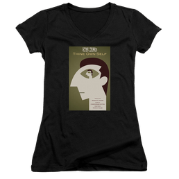 Star Trek The Next Generation Tng Season 7 Episode 16 - Juniors V-Neck T-Shirt Juniors V-Neck T-Shirt Star Trek   