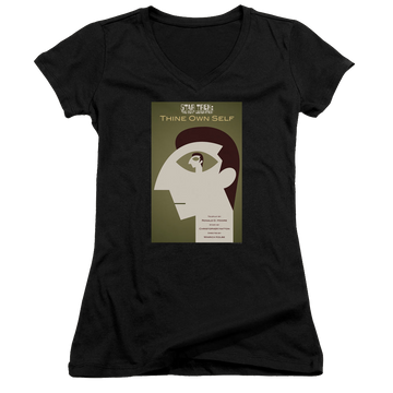 Star Trek The Next Generation Tng Season 7 Episode 16 - Juniors V-Neck T-Shirt Juniors V-Neck T-Shirt Star Trek   