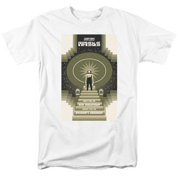 White men's regular fit t-shirt with Star Trek The Next Generation Season 7 Episode 17 graphic