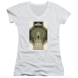 Star Trek The Next Generation Tng Season 7 Episode 17 - Juniors V-Neck T-Shirt Juniors V-Neck T-Shirt Star Trek   