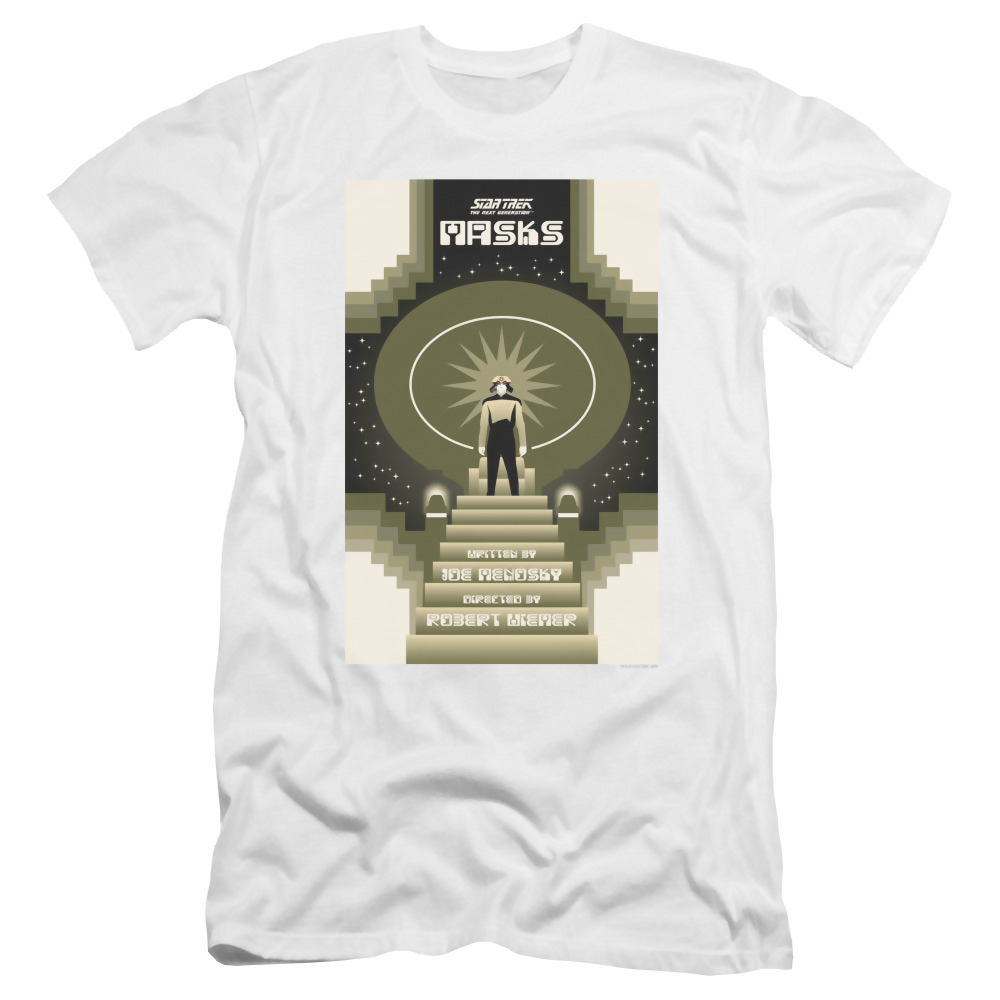 Star Trek The Next Generation Tng Season 7 Episode 17 - Men's Premium Slim Fit T-Shirt Men's Premium Slim Fit T-Shirt Star Trek   
