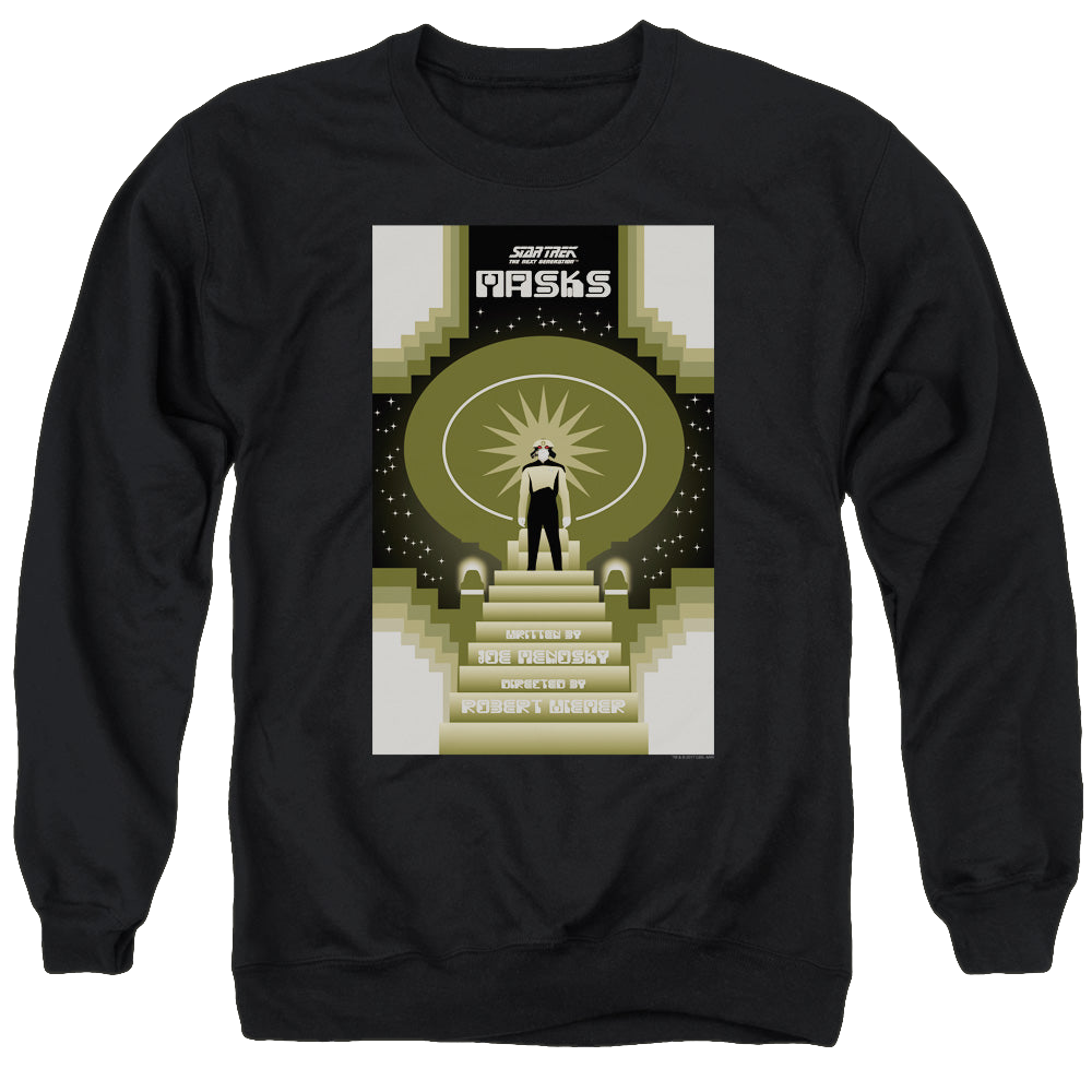 Star Trek The Next Generation Tng S7 Ep17 - Men's Crewneck Sweatshirt Men's Crewneck Sweatshirt Star Trek   