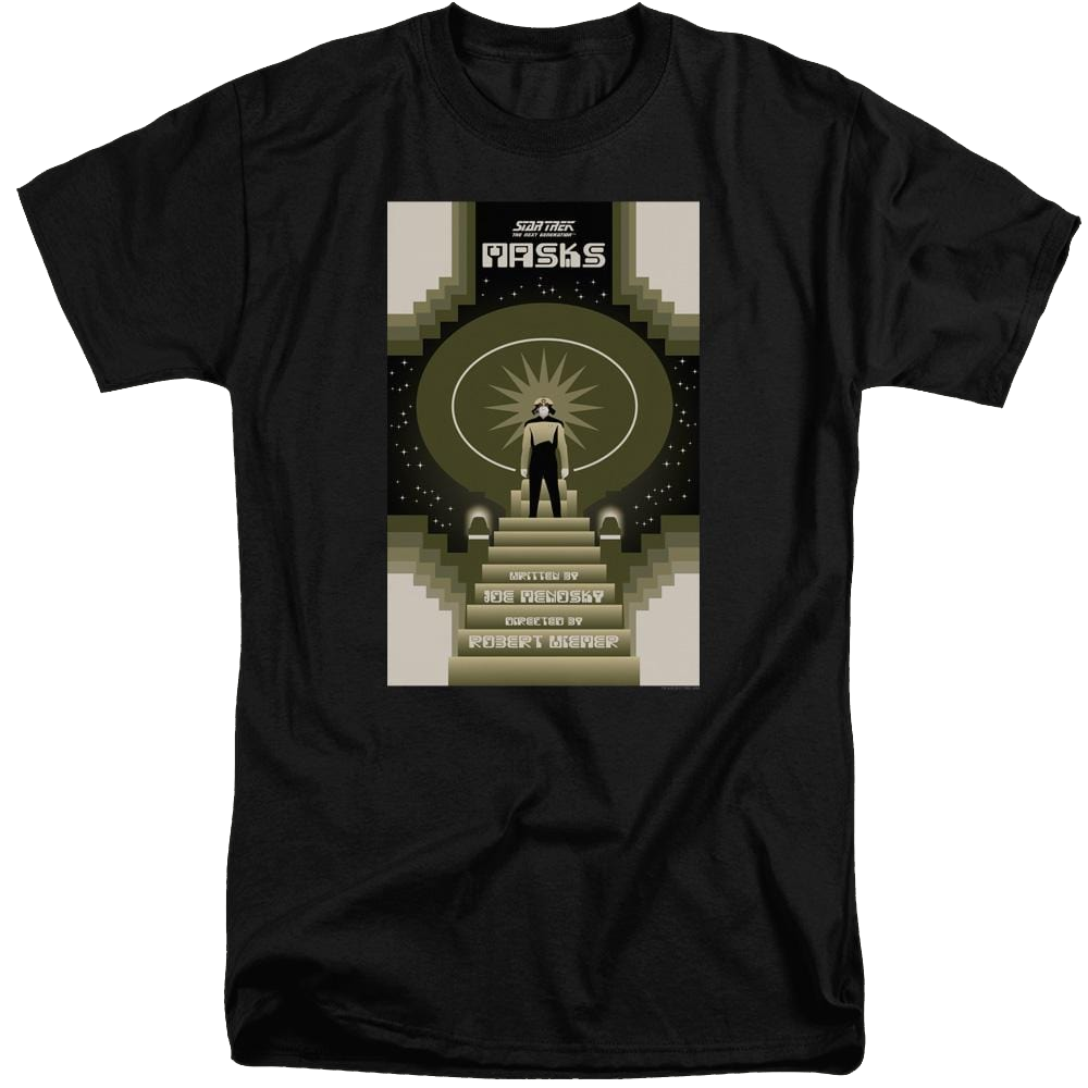 Star Trek The Next Generation Tng Season 7 Episode 17 - Men's Tall Fit T-Shirt Men's Tall Fit T-Shirt Star Trek   