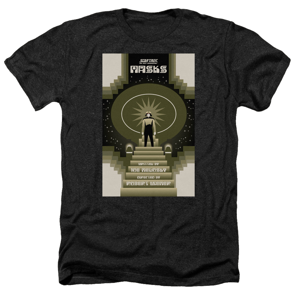 Star Trek The Next Generation Tng Season 7 Episode 17 - Men's Heather T-Shirt Men's Heather T-Shirt Star Trek   