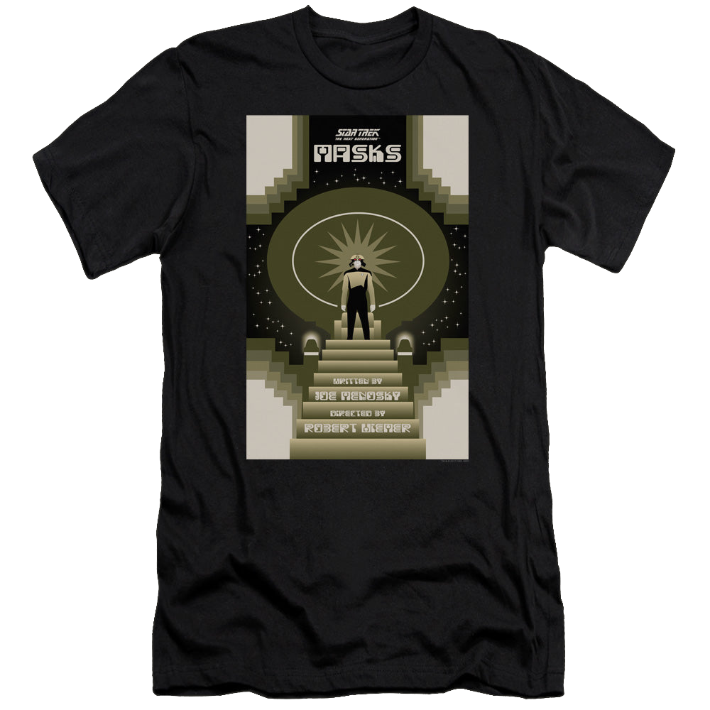 Star Trek The Next Generation Tng Season 7 Episode 17 - Men's Premium Slim Fit T-Shirt Men's Premium Slim Fit T-Shirt Star Trek   