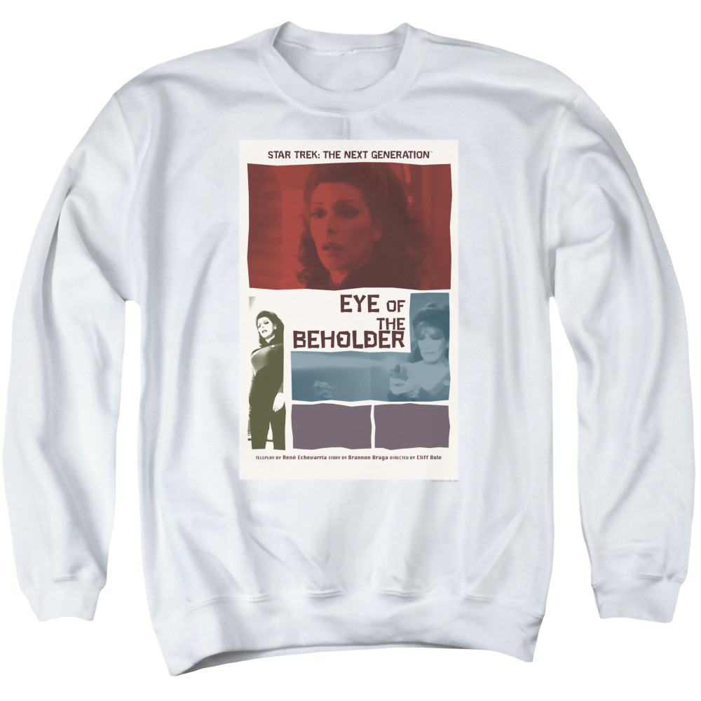 Star Trek The Next Generation Tng S7 Ep18 - Men's Crewneck Sweatshirt Men's Crewneck Sweatshirt Star Trek   