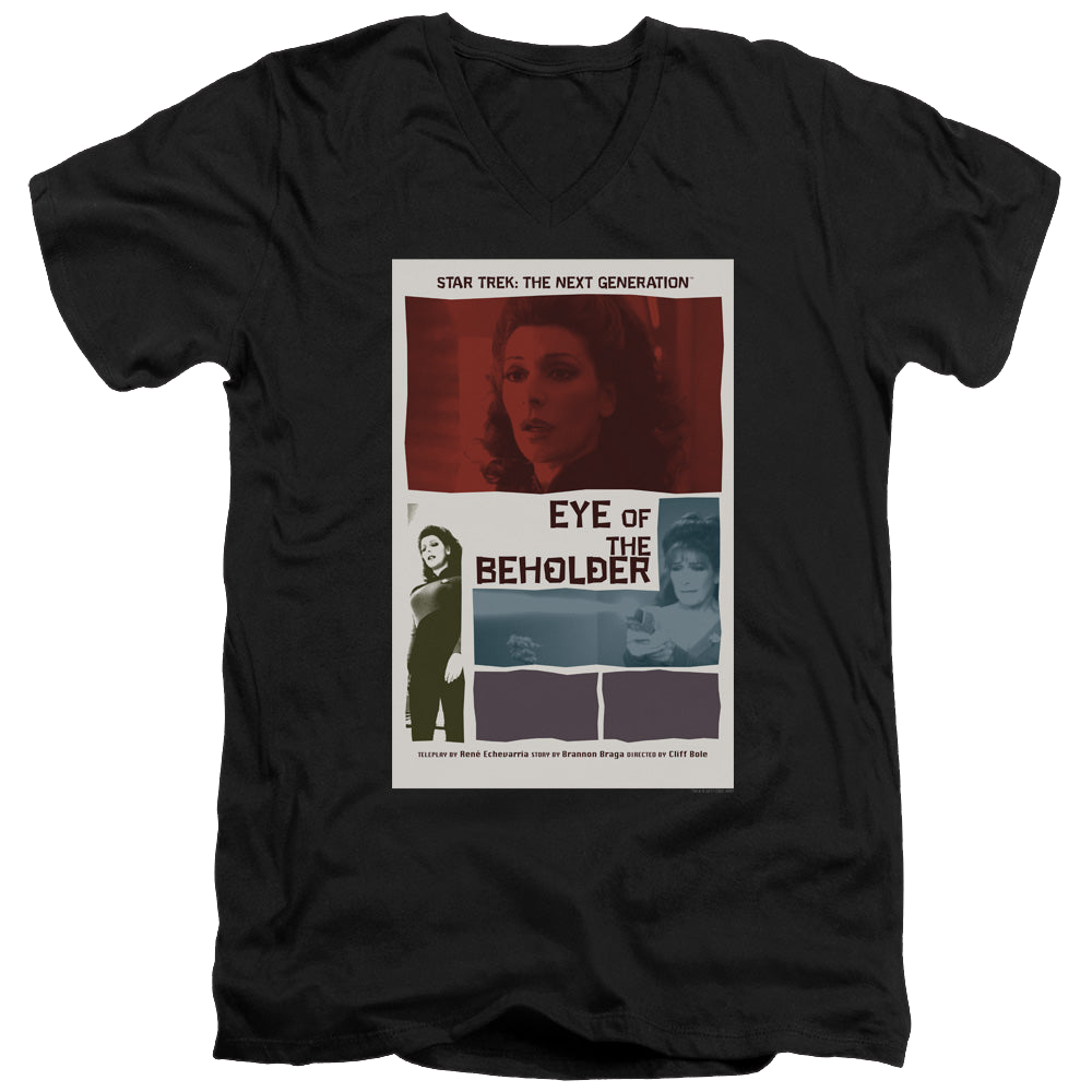 Star Trek The Next Generation Tng Season 7 Episode 18 - Men's V-Neck T-Shirt Men's V-Neck T-Shirt Star Trek   