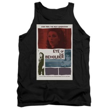 Black men's tank with Star Trek The Next Generation Tng Season 7 Episode 18 graphic
