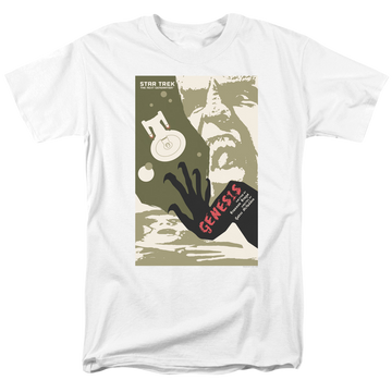 White men's regular fit t-shirt with Star Trek The Next Generation Season 7 Episode 19 graphic