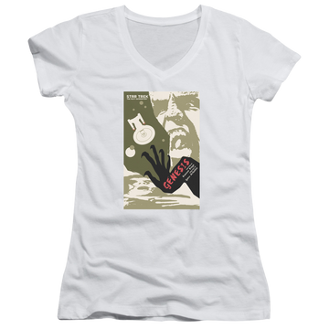 Star Trek The Next Generation Tng Season 7 Episode 19 - Juniors V-Neck T-Shirt Juniors V-Neck T-Shirt Star Trek   