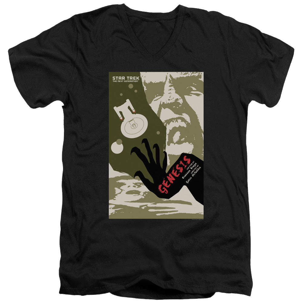 Star Trek The Next Generation Tng Season 7 Episode 19 - Men's V-Neck T-Shirt Men's V-Neck T-Shirt Star Trek   