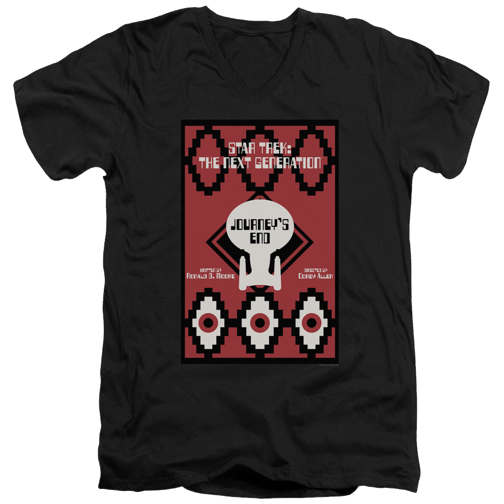 Star Trek The Next Generation Tng Season 7 Episode 20 - Men's V-Neck T-Shirt Men's V-Neck T-Shirt Star Trek   