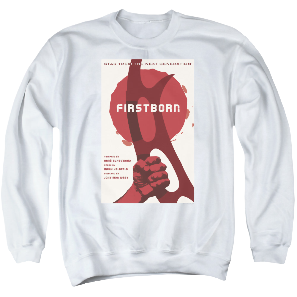 Star Trek The Next Generation Tng S7 Ep21 - Men's Crewneck Sweatshirt Men's Crewneck Sweatshirt Star Trek   