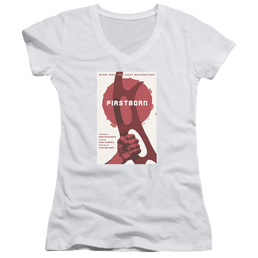 Star Trek The Next Generation Tng Season 7 Episode 21 - Juniors V-Neck T-Shirt Juniors V-Neck T-Shirt Star Trek   