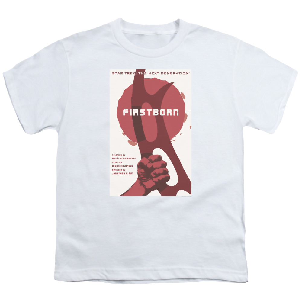 Star Trek The Next Generation Tng Season 7 Episode 21 - Youth T-Shirt Youth T-Shirt (Ages 8-12) Star Trek   