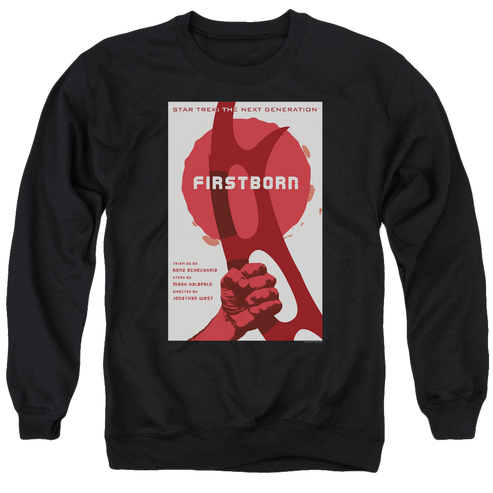 Star Trek The Next Generation Tng S7 Ep21 - Men's Crewneck Sweatshirt Men's Crewneck Sweatshirt Star Trek   