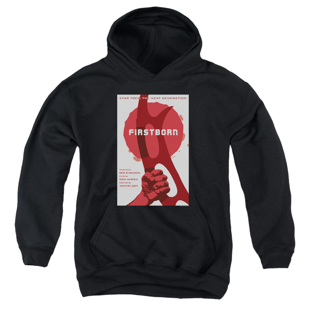 Star Trek The Next Generation Tng Season 7 Episode 21 - Youth Hoodie Youth Hoodie (Ages 8-12) Star Trek   