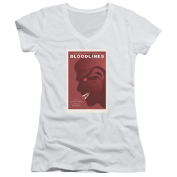 Star Trek The Next Generation Tng Season 7 Episode 22 - Juniors V-Neck T-Shirt Juniors V-Neck T-Shirt Star Trek   