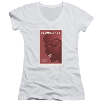 Star Trek The Next Generation Tng Season 7 Episode 22 - Juniors V-Neck T-Shirt Juniors V-Neck T-Shirt Star Trek   